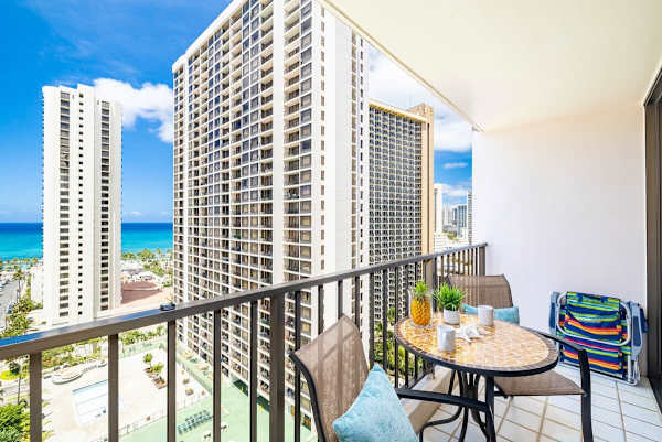 Lanai with beautiful Ocean Views