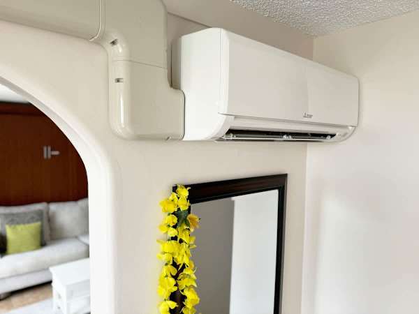 Ultra quiet split AC in the bedroom