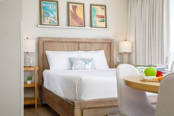 Queen-size bed