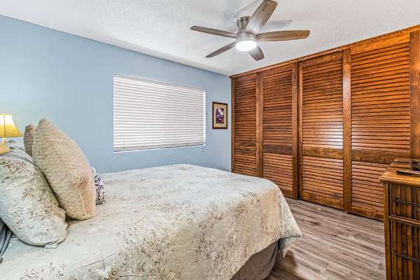 Bedroom with closet