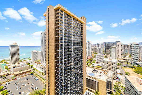 Ocean views from the lanai
