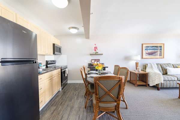 Open Kitchen with dining table