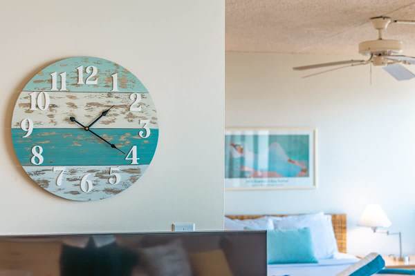 Decorative details in the living area.