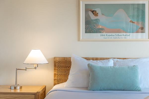 Modern swing arm table lamp.