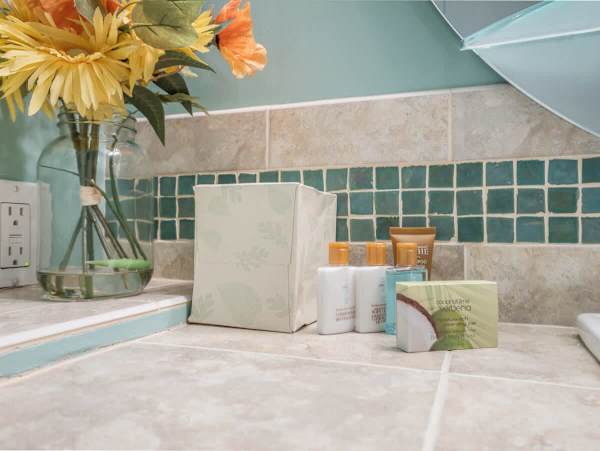 We provide a starter kit of toiletries