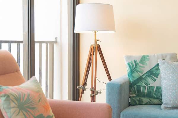Nautical stand floor lamp in your living room.