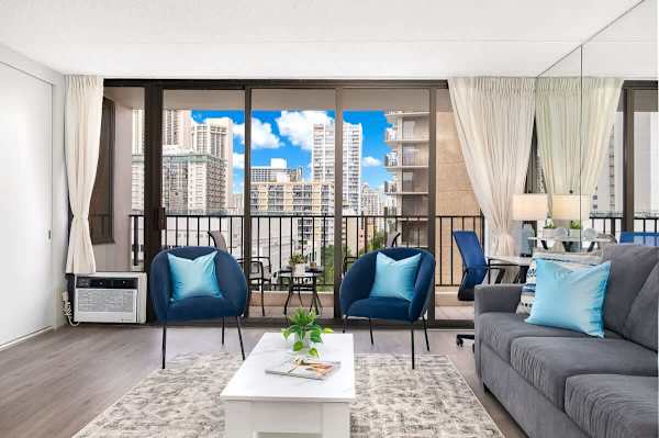 City views from your balcony
