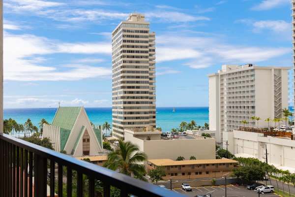 Ocean view from the balcony