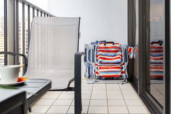 We provide 2 beach chairs