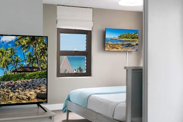 Enjoy great ocean views from your bedroom window