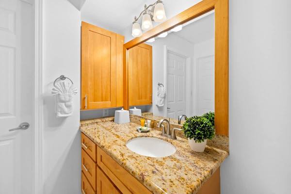 Updated bathroom