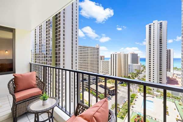 Relax on the private lanai balcony