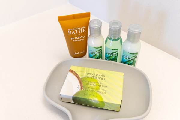 We provide start up supply amenities!