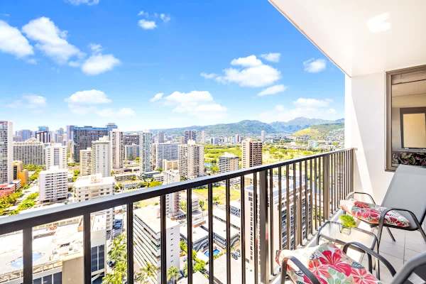 Beautiful view from the lanai