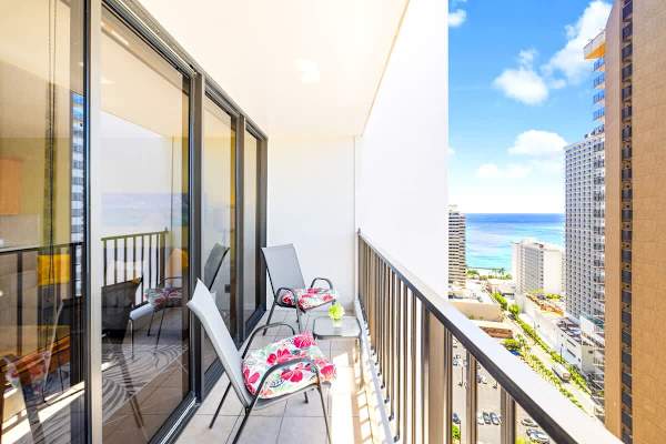 Have your coffee in your lanai with stunning ocean views.