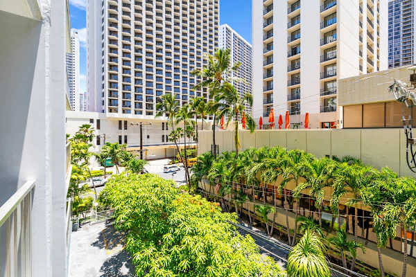 View from the lanai!