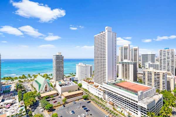 Refreshing Ocean and City Views from your balcony!