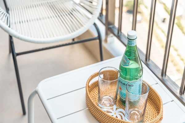 Patio set in your balcony