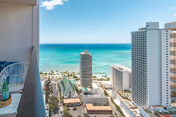 Ocean view from your balcony.