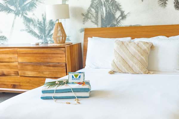 Your queen-size bed
