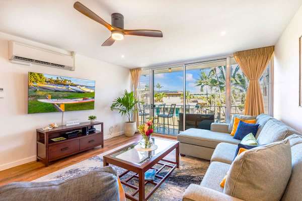 Experience the Maui lifestyle in this newly updated, beautiful unit with a private balcony and an open-concept design.