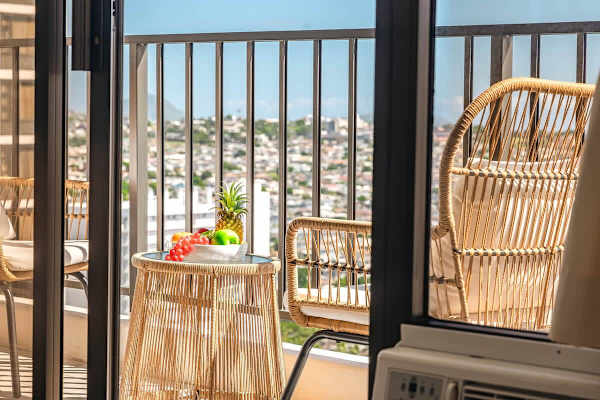 View from the living room 