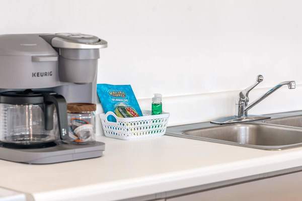 Full equipped kitchen perfect for your culinary needs.