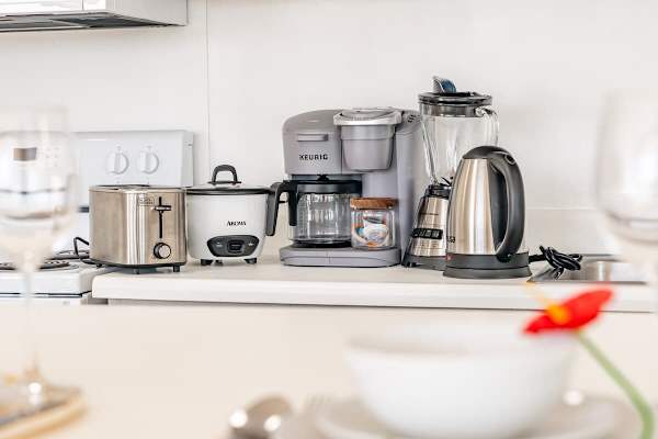 Appliances are available in the kitchen.