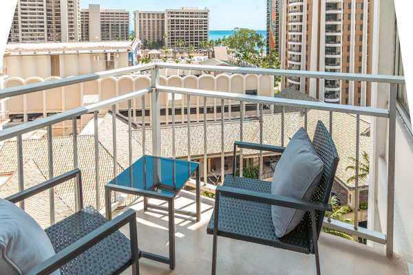 Have coffee or a bottle of beer on your balcony with this kind of view.