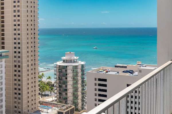 View from your mini balcony