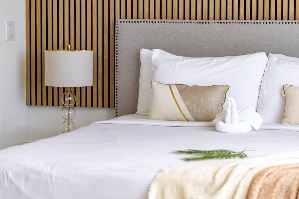 Your comfortable king-size bed.