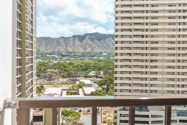 Diamond head view from your balcony
