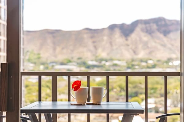 Diamond head view from your balcony