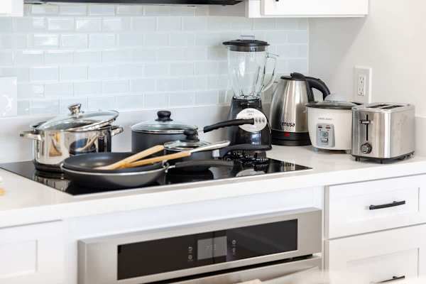 Whip up your favorite meals in a fully-equipped kitchen, complete with all the essential appliances and cookware.