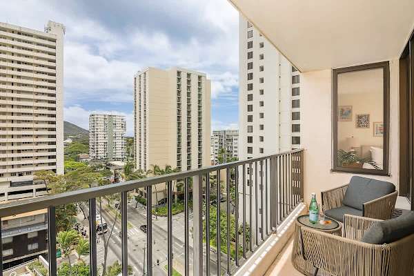 Have coffee in your balcony with this view.