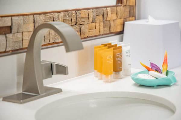 Bathroom sink details