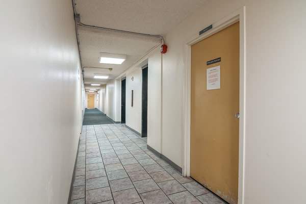 Hallway to the unit.