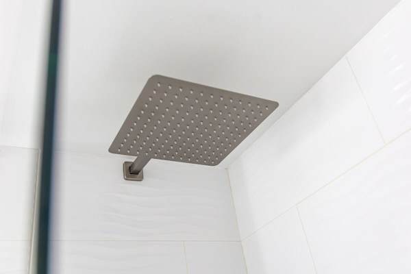 Bathroom shower.