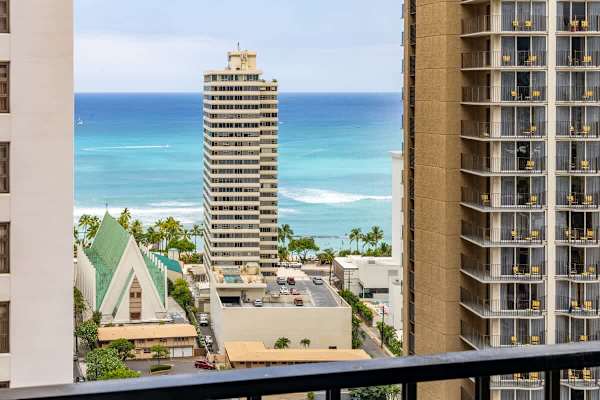 Ocean view from your balcony.
