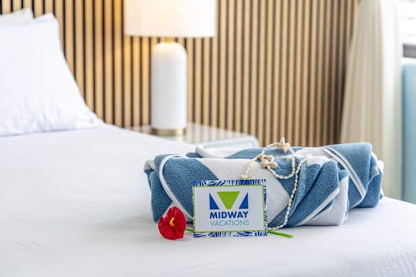 Towels provided.