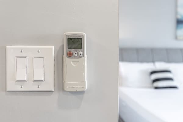 Light switch and AC remote controller.