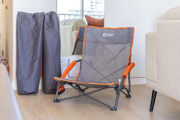 We provide 2 beach chairs.