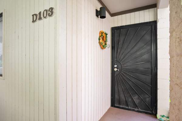 Your condo unit D103.