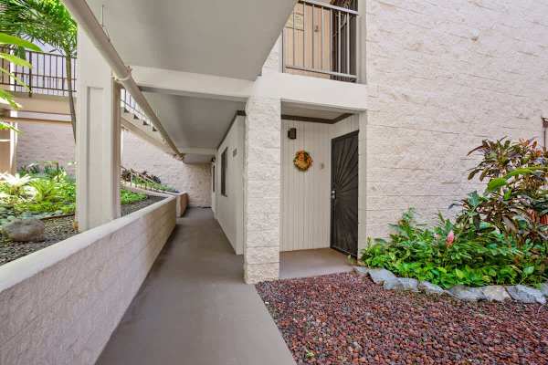 Hallway to your condo