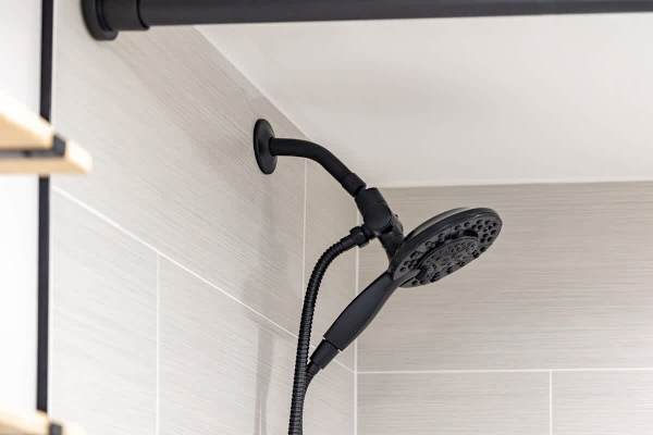 Shower in the bathroom