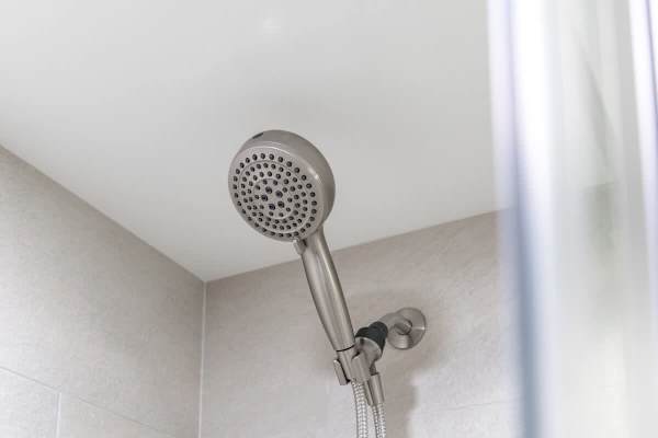 Shower in the bathroom