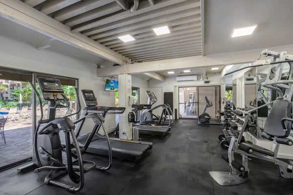 Fully equipped gym/workout facility