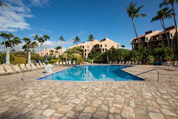 Refresh and have a dip in the large swimming pool!