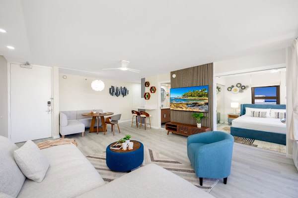 Overview of the living room