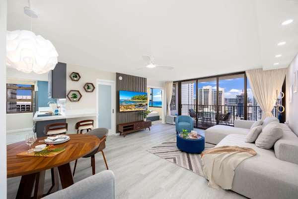 Overview of the living room